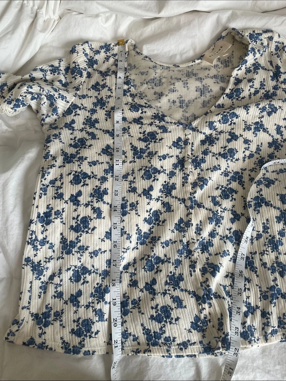 Sézane t-shirt flower small